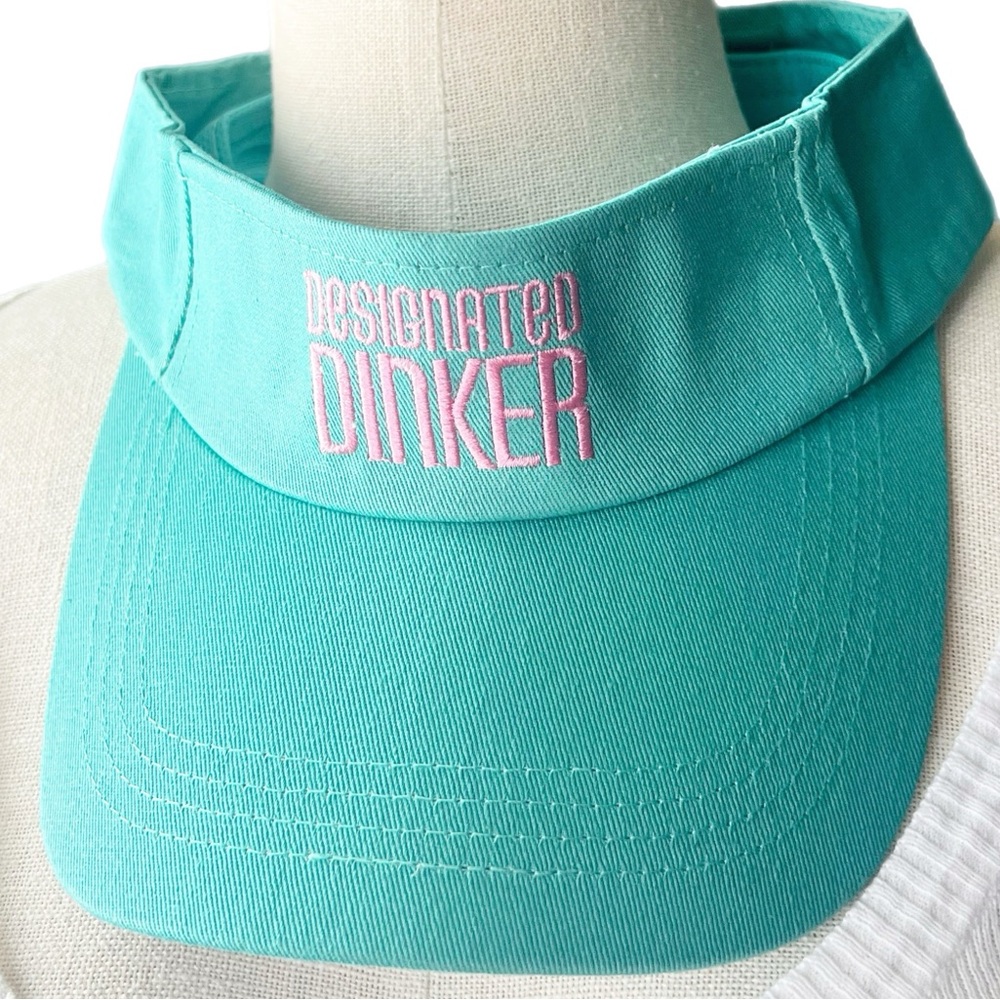 Embroidered Designated Dinker Visor - New